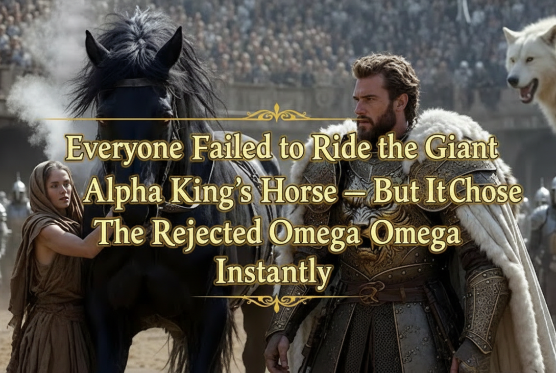 Everyone Failed to Ride the Giant Alpha King’s Horse — But It Chose The Rejected Omega Instantly