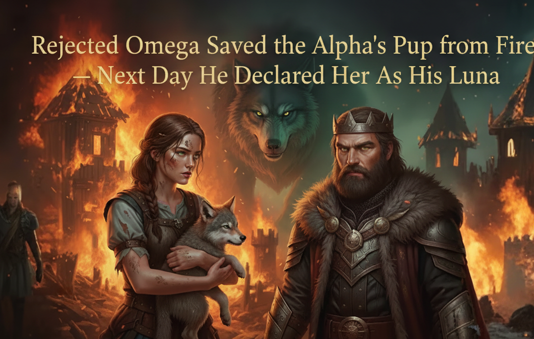 Rejected Omega Saved the Alpha’s Pup from Fire — Next Day He Declared Her As His Luna