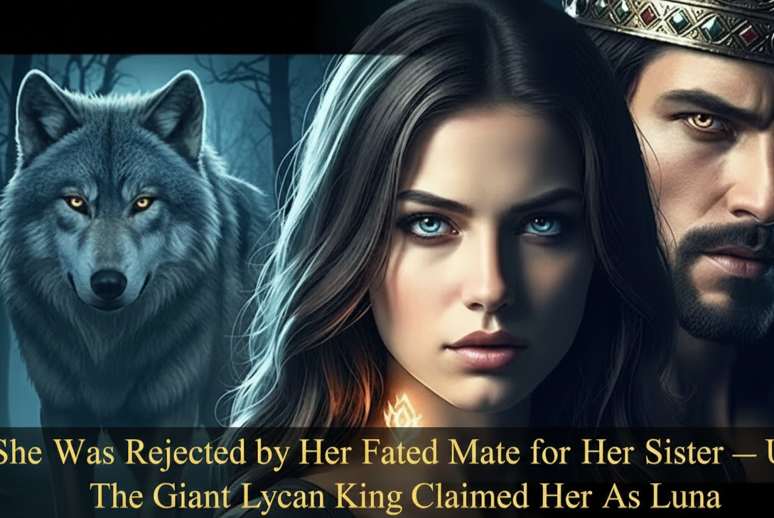 She Was Rejected by Her Fated Mate for Her Sister — Until The Giant Lycan King Claimed Her As Luna