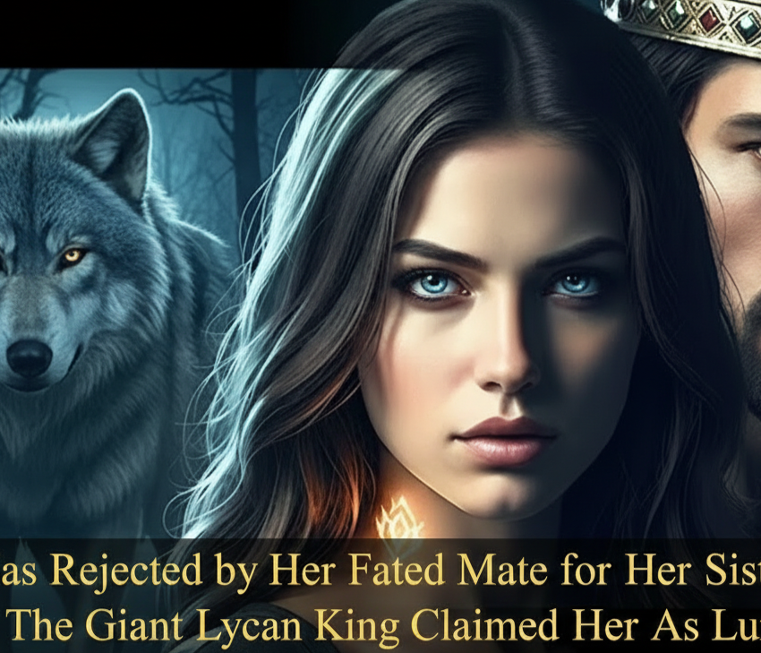 She Was Rejected by Her Fated Mate for Her Sister — Until The Giant Lycan King Claimed Her As Luna