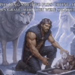 The Alpha King Saw Two Pups Crying At His Ex Luna’s Grave- Who They Were Shocked Him