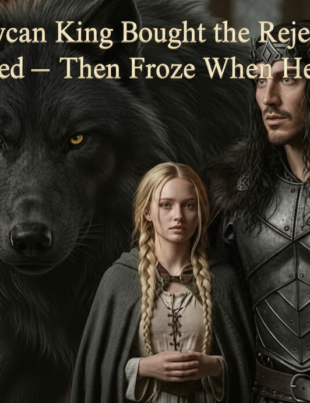 The Giant Lycan King Bought the Rejected Omega Nobody Wanted — Then Froze When He Saw Her Face