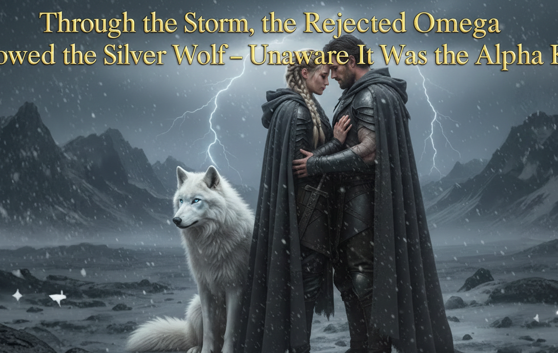 Through the Storm, the Rejected Omega Followed the Silver Wolf — Unaware It Was the Alpha King
