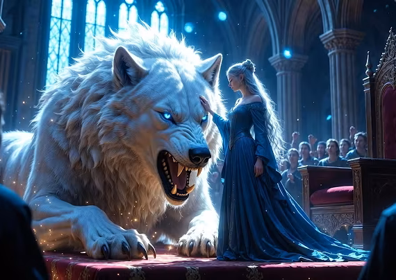 Pack Tried to Command the Beast — The Pretty Omega Let It Kneel, It Shifted and Claimed Her as Luna