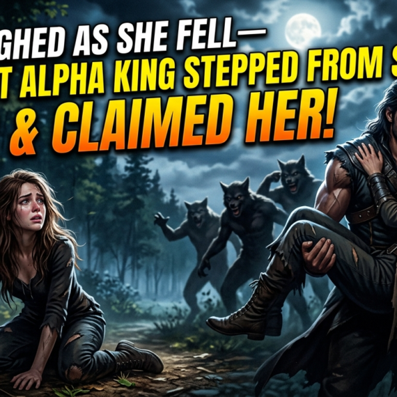 They Laughed as the Omega Fell—The Silent Alpha King Stepped from Shadows, Lifted & Claimed Her